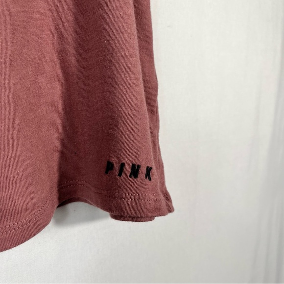 PINK VS Mauve Pink Sleeveless Relaxed Boxy Fit Athleisure Tank Top Small S Gym - Picture 2 of 4